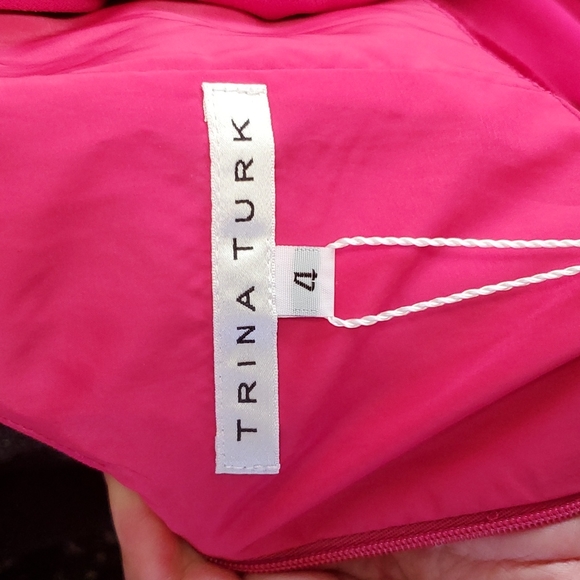 NWT Trina Turk flowing pink jumpsuit - Picture 3 of 4